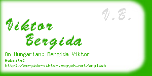 viktor bergida business card